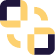 The logo of Elements Copy & Sync, featuring four geometric shapes in dark blue and yellow, arranged in a circular pattern, symbolizing synchronization and data duplication.